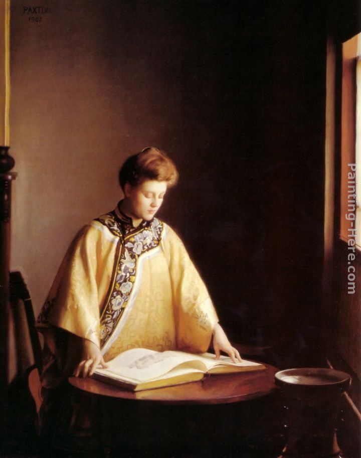 William McGregor Paxton The Yellow Jacket